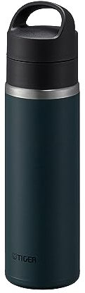 Tiger New Bubble MKB-T 480ml Vacuum Flask for Carbonated Drinks with Safety Valve Designed in Japan (Lake Blue)