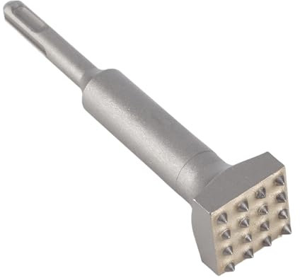 Electric Breaker Hammer Bits, Bushing Hammer, Square Head Concrete Bushing Head, Rotary Hammer Drill Chisel Bits for Concrete Polishing