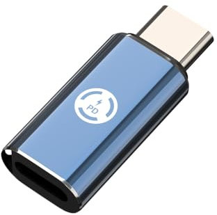 ARCELI Adaptateur Lightning vers USB C, 27W Lightning USB C Adapter Charge et Transfert de données, USB-C Lightning Adaptateur, pour i-Phone Mac-Book et Autres appareils de Type C, 480Mbps