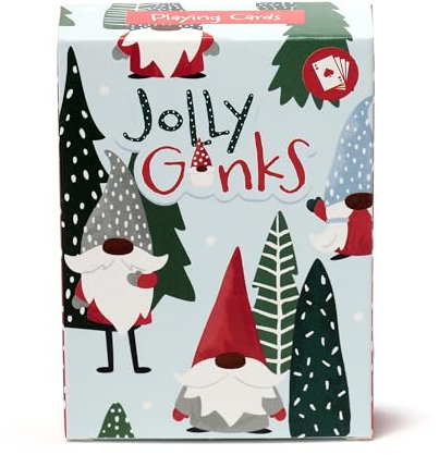Puckator Christmas Gonk - Mazzo di carte da gioco standard