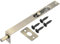PATIKIL Flush Bolt 8 x 0.87, Stainless Steel French Door Lock Concealed Slide Double Door Latch for Wood Composite Double Door, Bronze