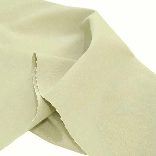 TOLKO Canvas Stoff Meterware als Polsterstoff Bezugsstoff | Robust Abriebfest Baumwoll-Segeltuch zum Polstern Beziehen | weicher Baumwollstoff Canvasstoffe zum Nähen (Beige)