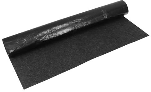 QWORK® Alfombrilla Absorbente Aceite, 100x200cm Alfombrilla Absorbente Aceite, Tapetes para Piso de Garaje, Tapetes para Auto, para Garaje, Taller