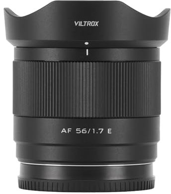 VILTROX Obiettivo AF 56mm F1.7 per fotocamera Sony E Mount APS-C Messa a fuoco automatica leggera con grande apertura