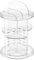 Gvblkq Clear Acrylic Makeup Organizer, Large Makeup Organizer For Dresser, Multi-layer Makeup Storage Tower, Clear Make Up Stand For Vanity, Cosmetic, Perfume, Jewellery, 30.2/26/5.8 Cm