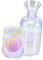 PAMINGONO 1set Caraffa Da Letto Con Bicchiere e Caraffa Trasparente Design Elegante Per Cucina e Bar Per Succo e Bevande Fresche Per Compleanni e Feste