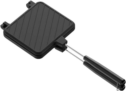AVZYARDY Hochtemperaturbeständiger, multifunktionaler Hot-Sandwich-Maker, Antihaft-Grillkäse-Maker for Frühstück, Pfannkuchen, Toast, Omeletts