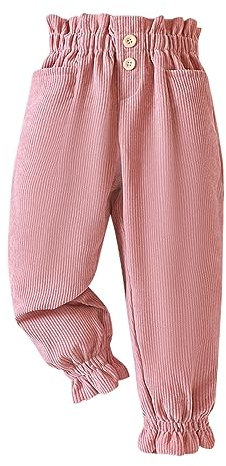 Unisex Kinder Hose - Freizeithose Mit Gummizug Outdoor Outdoorhose Trainingshose Winterhose Kuschel Jogginghose Winter Bequem Softshell Hosen für Jungen und Mädchen