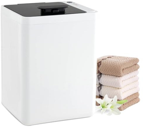 RELAX4LIFE 23L Towel Warmer, Luxury Towel Warmer Bucket with Auto Shut Off, LED Display, 15-90 Mins Timer, Bucket Style Large Hot Towel Heater for Oversized Towels, Bathrobes, Blankets