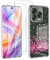 LYZXMY Case for ZTE Blade V70 Vita/Nubia V70 Design (6.7 Inches) Transparent Mobile Phone Case + 2 Tempered Glass Screen Protector Case Soft Silicone TPU Protective Cover -WM85
