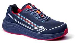 Sparco - Teamwork Martini Racing Corsica ESD S1PS SR FO HRO - Zapatos De Seguridad Hombre Mujer - EUR 44
