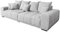 Riess Ambiente Modernes XXL Sofa ELEGANCIA - 285cm - grau - Chenille Federkern Polsterung Bigsofa Couch Rundum Bezug inkl Kissen