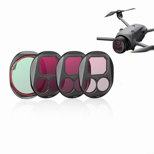ND-Filter-Set für DJI Mavic-4 Pro Zubehör 4 Stück, CPL ND8 ND32 ND64, mit mehrfach beschichtete HD optisches Glas, Verbessern Sie Ihre Luftaufnahmen