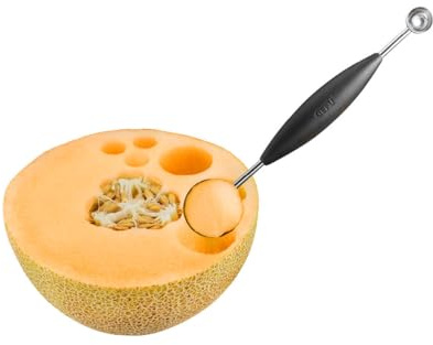 GEFU Kugelausstecher BOLINO - Doppel-Fruchtlöffel Ø 15 & 30 mm, Edelstahl