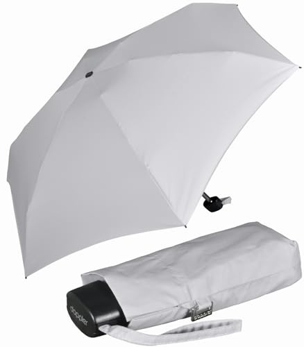 Doppler Regenschirm Damen Mini Taschenschirm Handy - shady grey