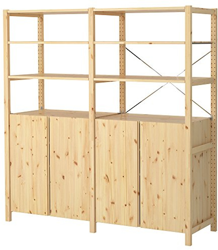 ProTuning IVAR 2 Sektionen/Regale/Schrank, Kiefer, 174x50x179cm