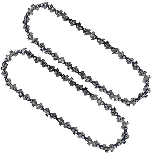 Opuladuo 6 Inch (15 cm) Chainsaw Chain Replacement for ‎Litheli U20MC00, 15 cm Replacement Chain Saw Chain for Litheli EGT050073- .043(1.1 mm) Gauge, 30 Drive Links