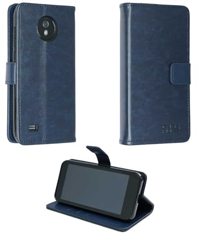 caseroxx Bookstyle-Case für Omnipod 5, blau