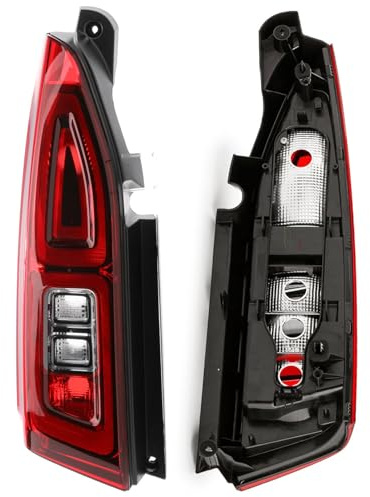 Easy Link Rücklicht Rückleuchte Links Fahrerseite E-Prüf 9819649280 | Kompatibel mit Peugeot Partner 2019+ Citroen Berlingo 2019+ Toyota Proace City 2019+ Opel Combo 2019+ Fiat Doblo 2022+
