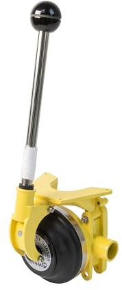 Whale Gusher 10 Manual Bilge Pump – Heavy-Duty, 17 GPM High-Flow, LM6 Diecast Alloy, 2 Mounting Options (Thru Deck, Bulkhead), for Boats up to 80 Feet, BP3740
