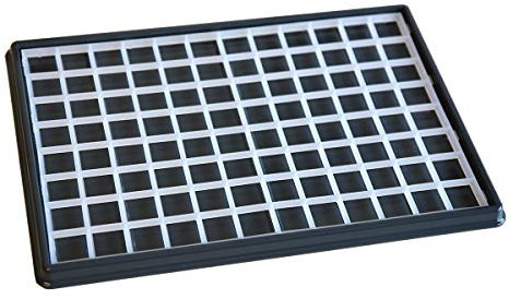 DELFIN Abtropfwanne mit 1 Abtropfmatte - 30x20cm