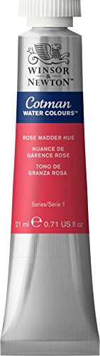 Cotman Water Colour Tube, Rose Madder, 21 ml