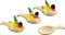 84 x Essbare Löffel - Neutral, Fingerfood, Häppchen | Länge: 7,5 cm