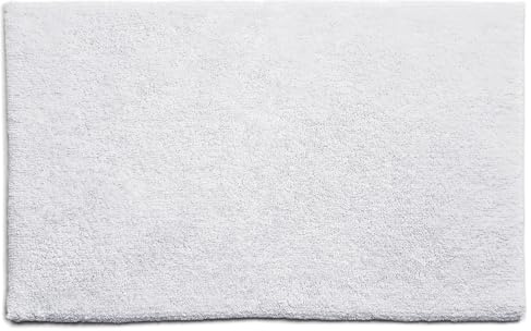 HUG RUG Bamboo White Bath Mat, 60x100cm