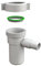 Machine à laver UNIVERSEL pour siphon. Avec Déflecteur Antireflusso, complet de écrou et joint. En polypropylène.