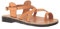 Jerusalem Sandals Damen The Shepherd Zehenring Sandale, Hellbraun, 35.5 EU