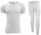 Gaffer Mens Thermal Sets 2 Pack Short Sleeve Tshirt Johns Bottoms Top T Shirt Ski Wear White Medium
