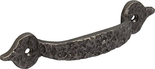 Terren bow Handle For Kitchen/Bedroom/Cabinet/Door/Cupboard/Drawer Handle - Finish - Hammered antique pewter (10)