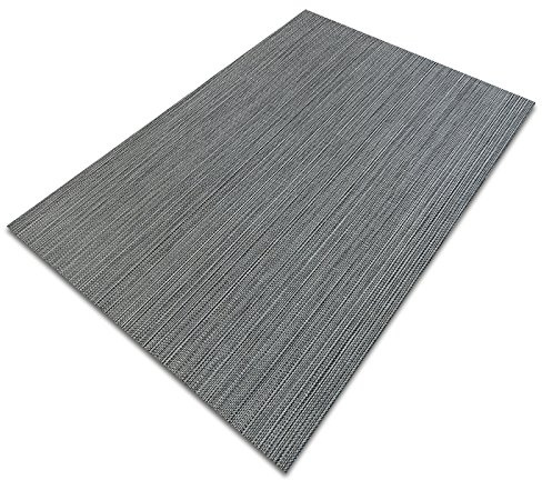 casa pura In & Outdoor Teppich Wetterfest Wohnzimmer Balkon Küchenteppich Terrassenteppich – Genua 90x200cm