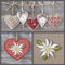 Ambiente Servietten Lunch / Party / ca. 33x33cm Edelweiss Decorations