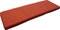 Quattro Meble Rot Echtleder Bankauflage Sitzkissen Lederkissen Sitzpolster Bank Auflage doppelt genähtes Echt Leder Kissen Sitzauflage (40 x 80 cm)