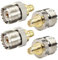 TengKo SMA Femmina a UHF Femmina SO239 Connettore Coassiale RF Adattatore per WiFi Antenna Ripetitori Cavo di Prolunga Segnale Radio