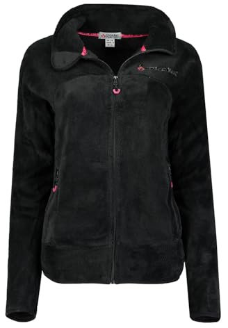 Canadian Peak Udilas_Lady - Women's Warm Padded Jacket Season Fall Winter Spring Summer - Warm Coat Jacket - Long Sleeve Jacket - Women (Black XL)