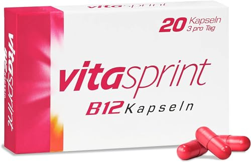 Vitasprint B12 Kapseln, 20 St. - Zur Besserung des Allgemeinbefindens