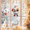 Fensterbilder Weihnachten Selbstklebend, 251 Pcs Weiß Fensterdeko Weihnachten, Schneeflocken Fenstersticker, PVC Weihnachtsdeko Fenster, Weihnachtsdeko Fenster Selbstklebend, Weihnachtsdeko