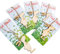Logbuch-Verlag 5 kleine Ostergeschenke Osterhase Holz mit Viel Glück Karte grün blau natur Ostern Geschenk Kunden