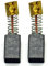Coppia di spazzole di carbone RC-125, 6,5 x 7,5 x 12 mm, per smerigliatrice angolare Hitachi o tagliasiepi, martello perforatore, CJ110, CJ120, CJ65, D6, D10...
