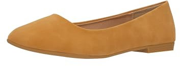 Elara Damen Ballerina Bequeme Slip Ons Flach Chunkyrayan Neu B3039H-BL Camel 42