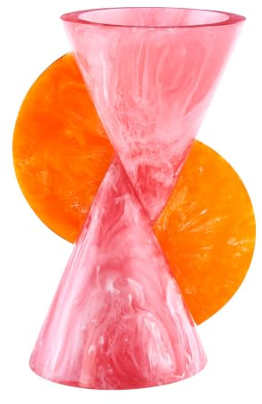 Jonathan Adler Como Kegelvase, Rosa