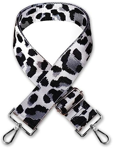 Soul-Cats Taschengurt Verstellbarer austauschbarer Schultergurt Trageriemen Crossbag im Kuh-Flecken Design