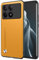 EASSGU Funda para Poco X6 Pro 5G (6.67 Inches), Carcasa de Teléfono de Estilo Empresarial con Respaldo de PU Cuero - Amarillo