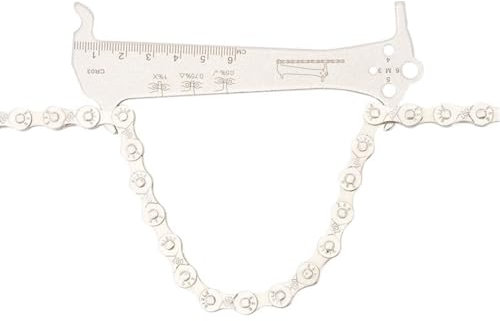 HOUSON calibro usura catena bicicletta, catena bicicletta coltello catena checker multi-strumento indicatore usura catena per la riparazione della bicicletta