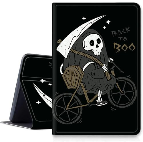 Death Schutzhülle für iPad Pro 27,9 cm (11 Zoll) (Modell 2024, 5. Generation), stoßfest, PU-Leder, klappbar, verstellbarer Ständer, mit automatischer Sleep/Wake-Funktion, für iPad Pro 5. Generation