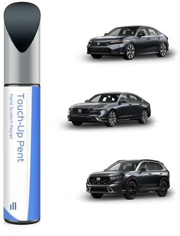 Rotulador de retoque metálico NH-904M Meteorite Gray para Honda, coincidencia exacta para chips y arañazos