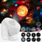 ALLOMN Planetarium - Proiettore a stella a LED, con 13 dischi pellicola, luce notturna con cielo stellato, luce notturna lunare, per bambini e adulti, soffitto, camera da letto, soggiorno (bianco)