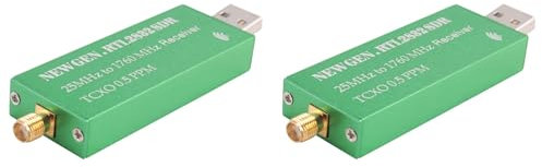 dissot 2X USB-Adapter RTL-SDR RTL2832U + R820T2 + 1Ppm TCXO TV-Tuner-Stick-Empfaenger